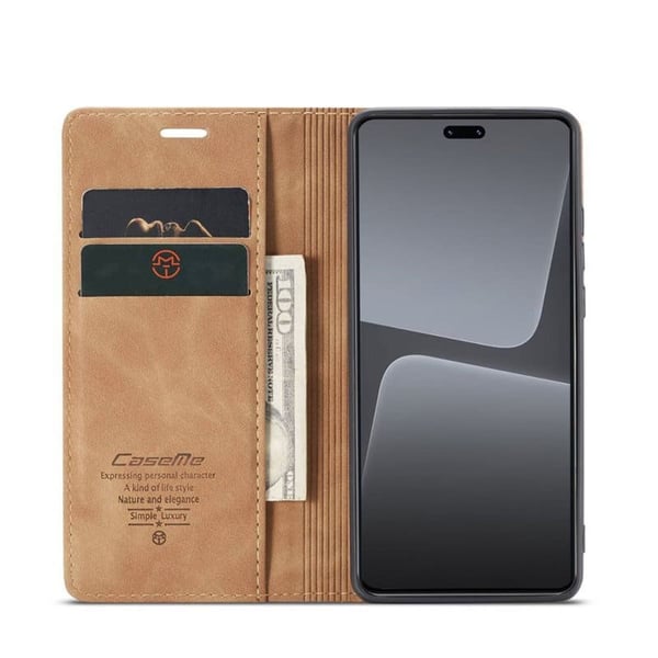 CaseMe mobilcover 013 til Xiaomi 13 Lite - Brun