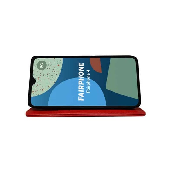 Wallet cover 3-kort til Fairphone 4 - RÃ¸d
