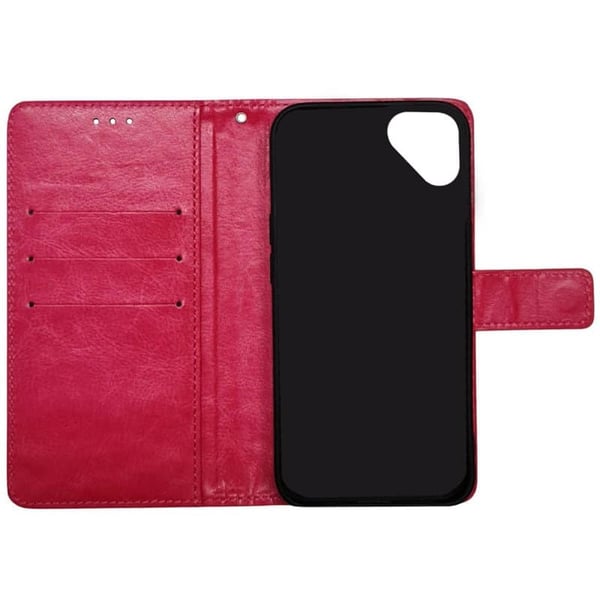 Wallet cover 3-kort til Fairphone 4 - LyserÃ¸d