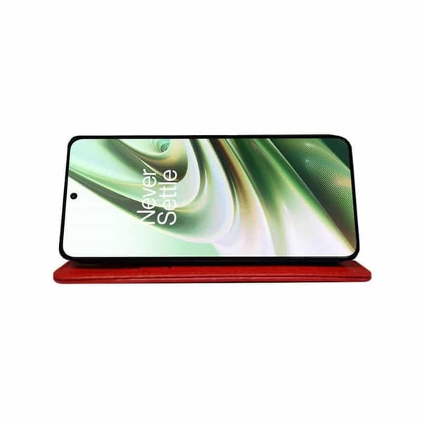Lommebokdeksel 3-kort til OnePlus Nord CE 3 - Rød
