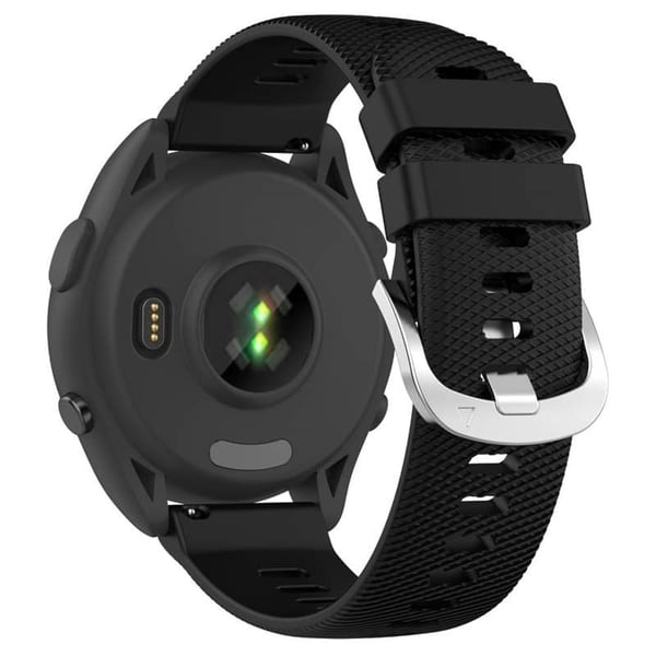 Pure klokkereim til Garmin Forerunner 265 - Svart