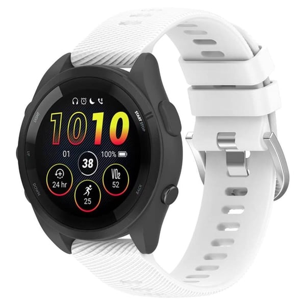 Pure klockarmband till Garmin Forerunner 265 - Vit