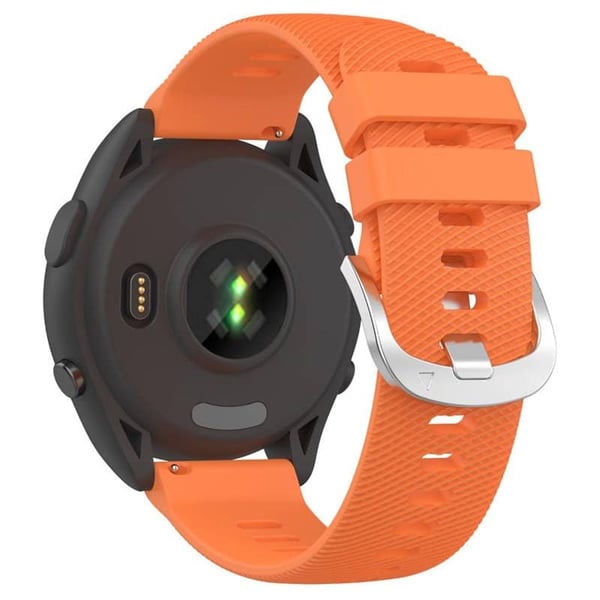 Pure kellon ranneke Garmin Forerunner 265 - Oranssi