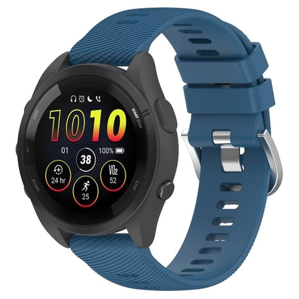 Pure kellon ranneke Garmin Forerunner 265 - Sininen