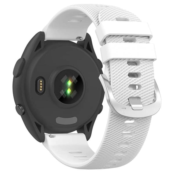 Pure kellon ranneke Garmin Forerunner 265S - Valkoinen