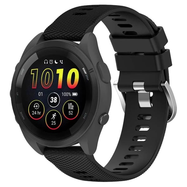 Pure klokkereim til Garmin Forerunner 265S - Svart