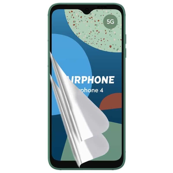 2-pak 3D HydroGel skÃ¦rmbeskytter til Fairphone 4