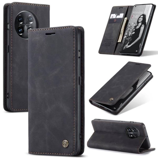 CaseMe puhelimenkotelo 013 OnePlus 11 - Musta