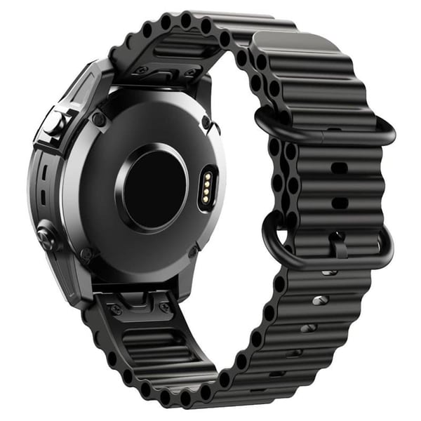 Ocean klokkereim til Garmin Fenix 7X - Svart