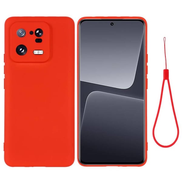 Liquid silikone cover til Xiaomi 13 Pro - Rød