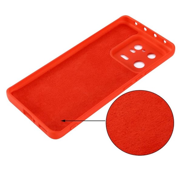 Liquid silikone cover til Xiaomi 13 Pro - Rød