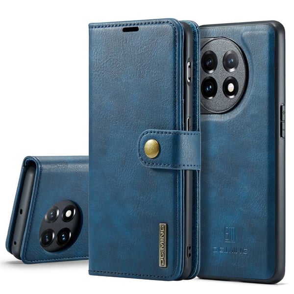 Lompakkokotelo DG-Ming 2i1 OnePlus 11 - Sininen