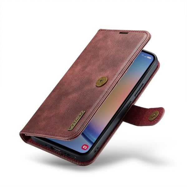 Wallet DG-Ming 2i1 til Samsung Galaxy A24 4G - Rød