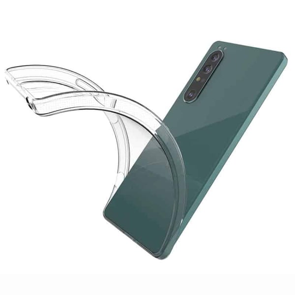 Silikondeksel gjenomsiktig til Sony Xperia 1 V