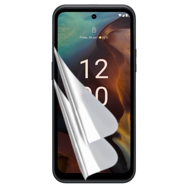 2-pak Skjermbeskytter 3D Soft HydroGel til Nokia XR21