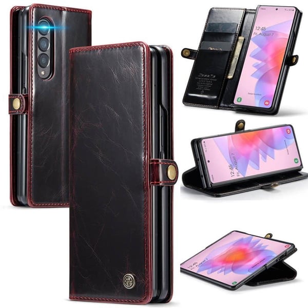 CaseMe mobildeksel 003 til Samsung Galaxy Z Fold 5 - Okseblod