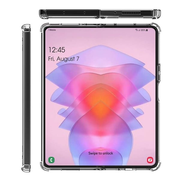 StÃ¸tsikkert silikon deksel til Samsung Galaxy Z Fold 5