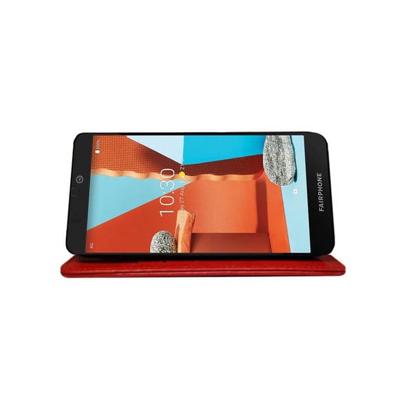 Wallet cover 3-kort til Fairphone 3 Plus - Rød
