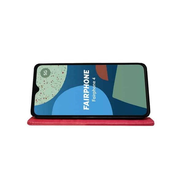 Wallet cover 3-kort til Fairphone 5 - LyserÃ¸d