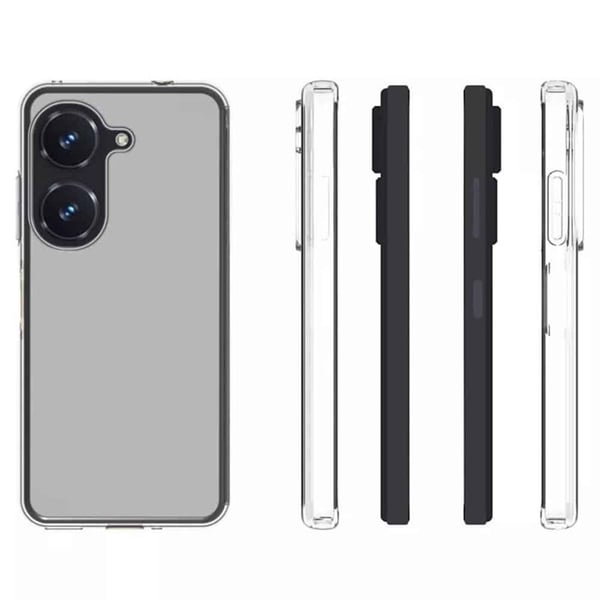 Silikone cover gennemsigtig til Asus Zenfone 10