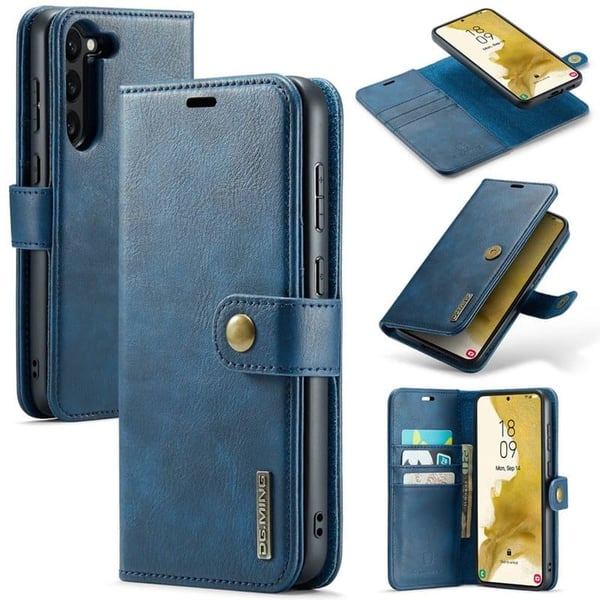 Wallet DG-Ming 2i1 til Samsung Galaxy S23 FE - Blå