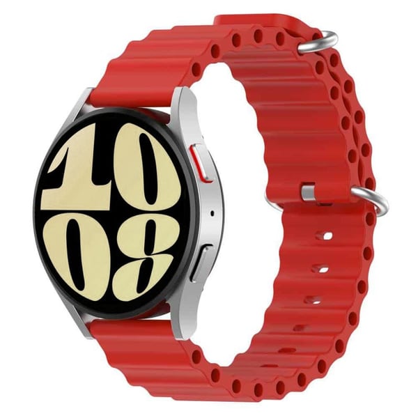 Ocean klokkereim til Samsung Galaxy Watch 6 (44mm) Rød