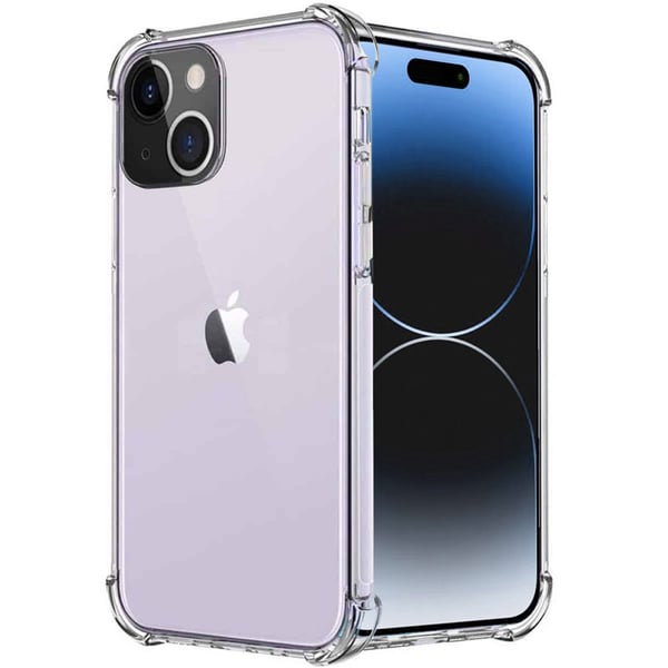 Stødsikkert silikone cover til Apple iPhone 15