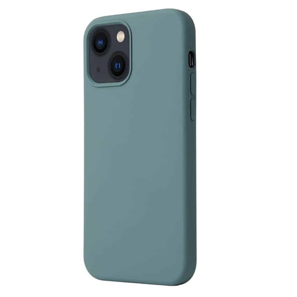 Liquid silikon skal till Apple iPhone 15 Plus - Pine Green