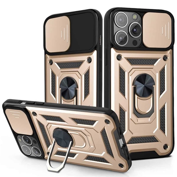 Jazz 3i1 deksel til Apple iPhone 15 Pro - Gull