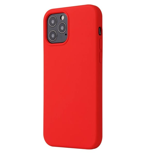 Liquid silikon skal till Apple iPhone 15 Pro - Carmine