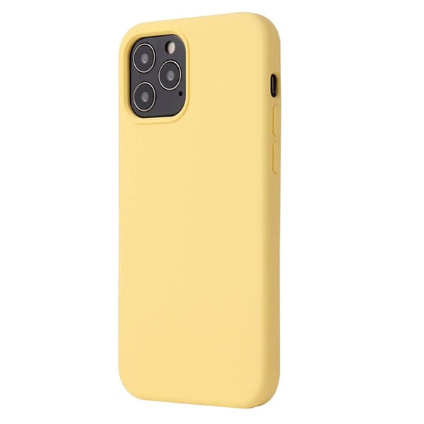 Liquid silikone cover til Apple iPhone 15 Pro - Canary Yellow