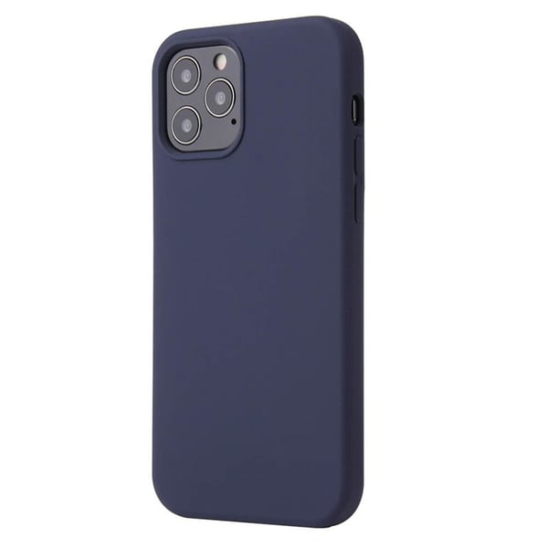 Liquid silikone cover til Apple iPhone 15 Pro - Midnight Blue