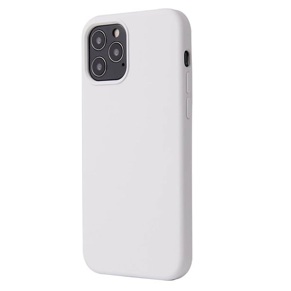 Liquid silikon skal till Apple iPhone 15 Pro - Summit White