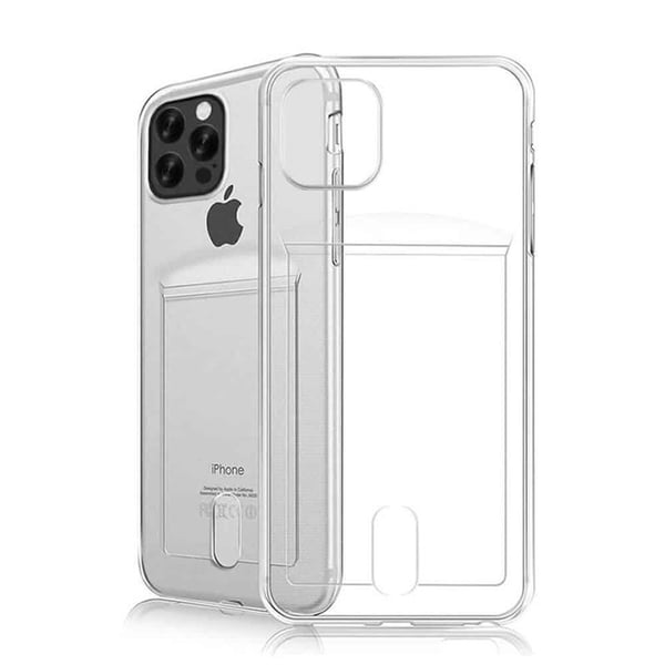 Silikondeksel med kortholder til Apple iPhone 15 Pro Max