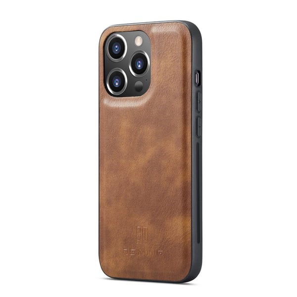 Wallet DG-Ming 2i1 til Apple iPhone 15 Pro Max - Brun