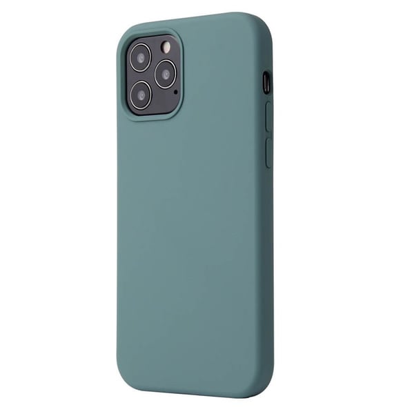 Liquid silikon skal till Apple iPhone 15 Pro Max - Pine Green