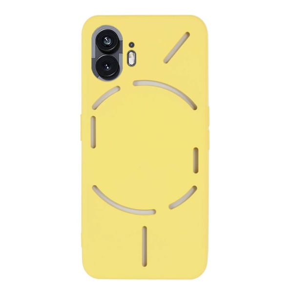 Liquid silikone cover til Nothing Phone (2) - Gul