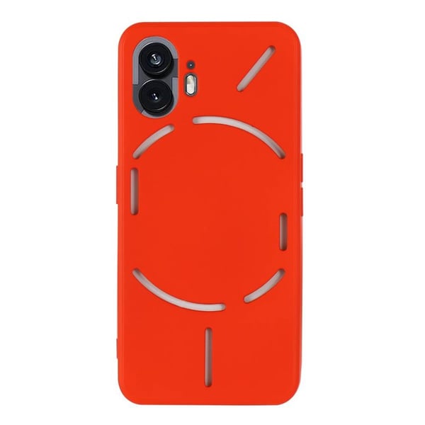 Liquid silikone cover til Nothing Phone (2) - China Red