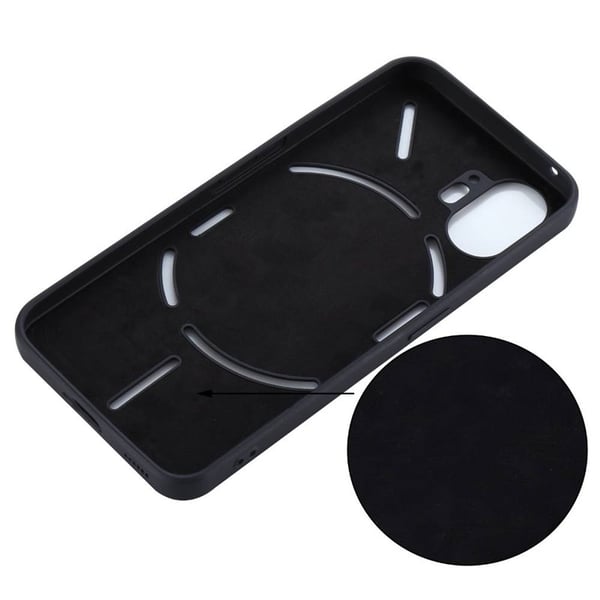 Liquid suojakuori Nothing Phone (2) - Musta