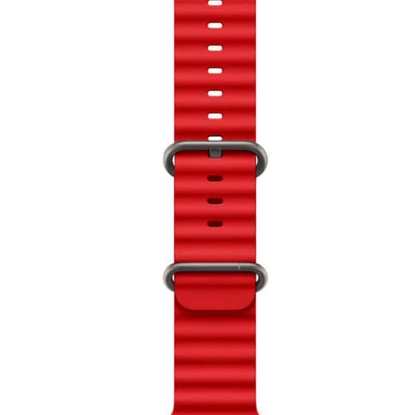 RIB kellon ranneke Apple Watch 9 (45mm) - Punainen