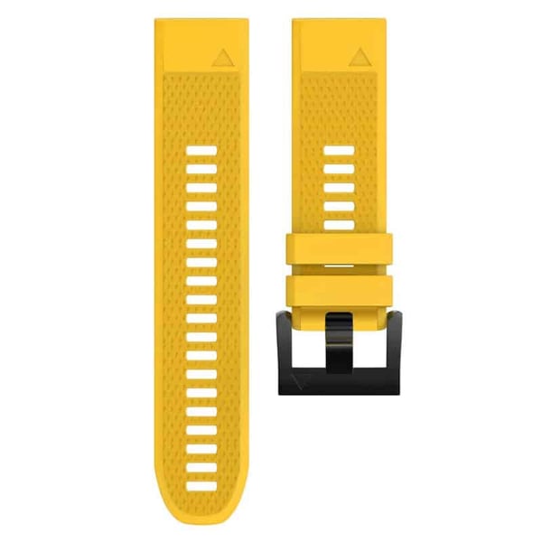 Urheilu kellon ranneke easyfit Garmin Quatix 7X - Keltainen
