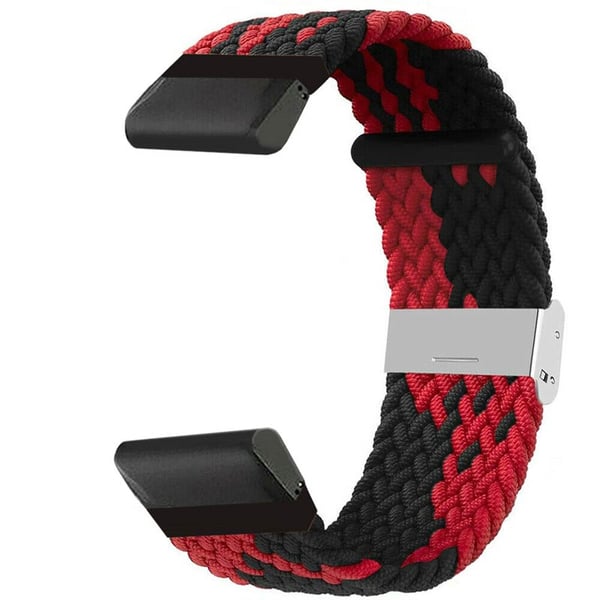 Flettet Urrem til Garmin Epix Pro (51mm) - Redblack