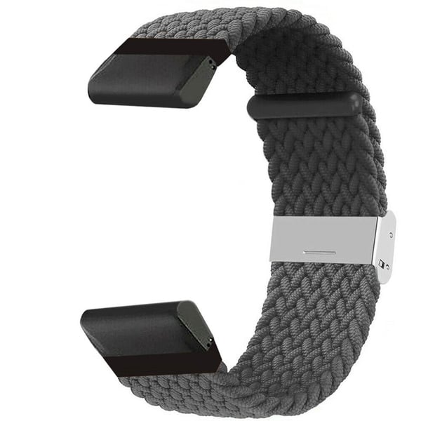 Flettet klokkereim til Garmin Forerunner 935 - Skygrey