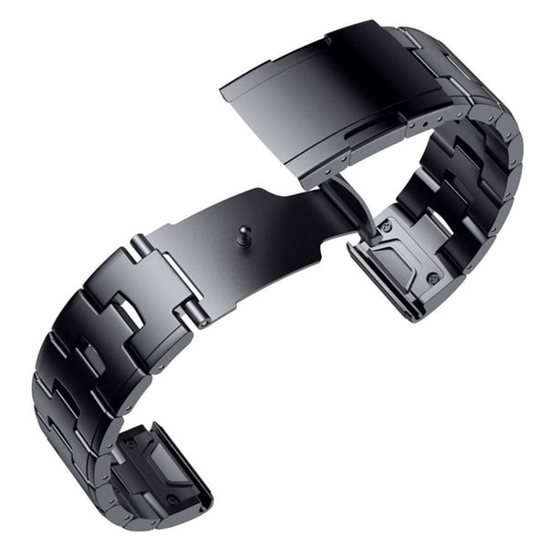 Oracle Titan klokkereim til Garmin Quatix 5 - Svart