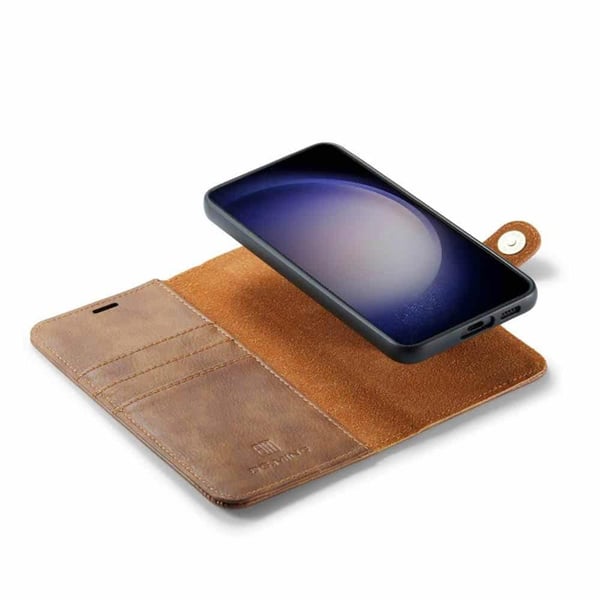 Wallet DG-Ming 2i1 til Samsung Galaxy S24 - Brun