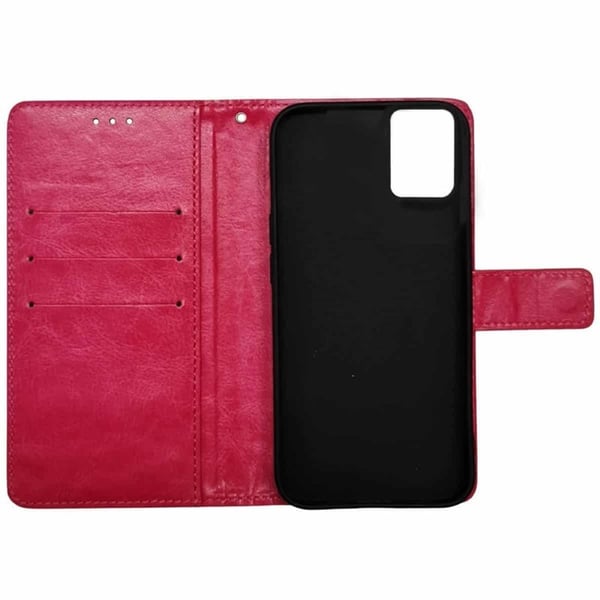 Lommebokdeksel 3-kort til Motorola Moto G14 - Rosa