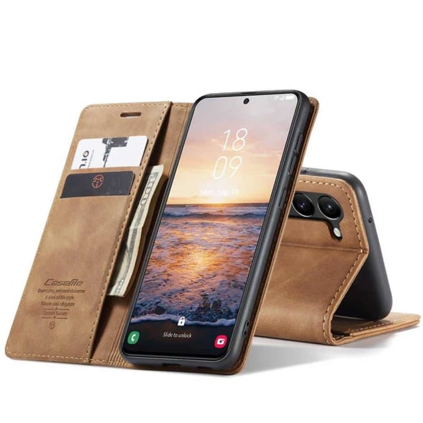CaseMe mobildeksel 013 til Samsung Galaxy S24 Plus - Brun