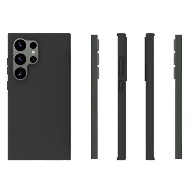 Silikondeksel til Samsung Galaxy S24 Ultra - Svart