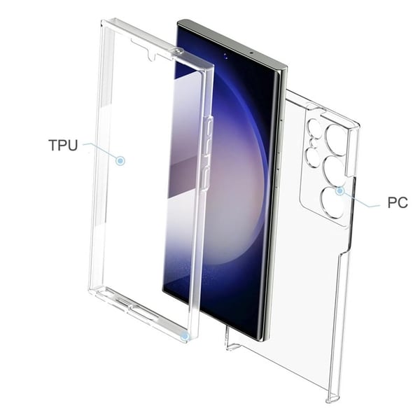 360° TPU+PC cover til Samsung Galaxy S24 Ultra