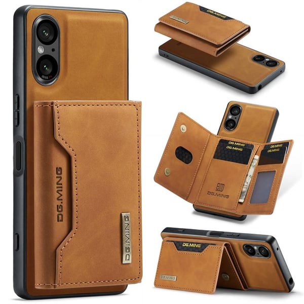 DG-Ming M2 cover til Sony Xperia 5 V - Brun